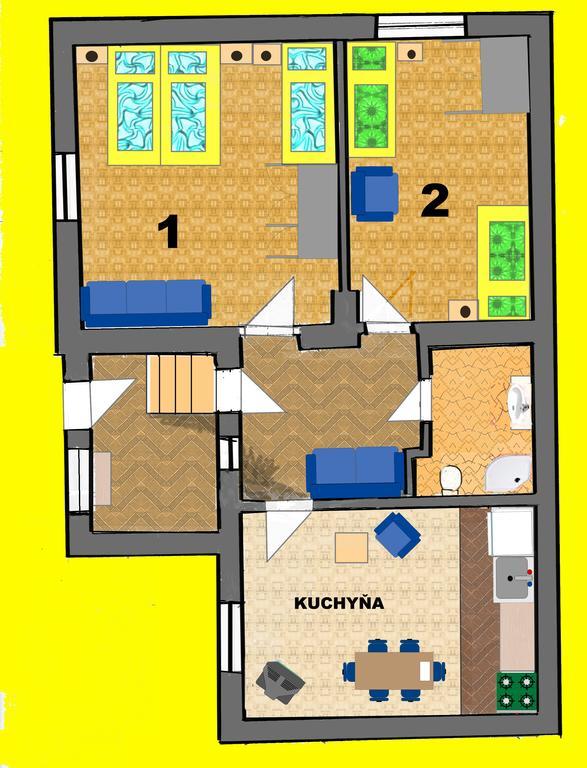 Apartman U Benkov Lúčky Δωμάτιο φωτογραφία